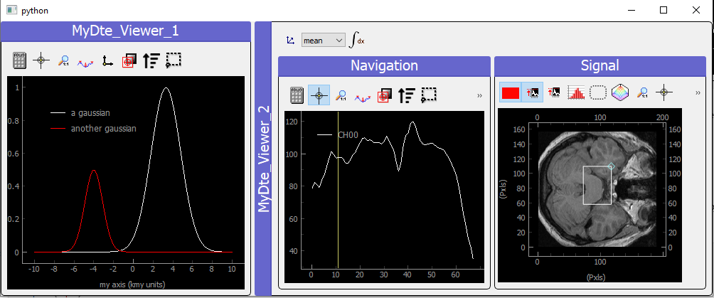 Showing DataToExport on a ViewerDispatcher
